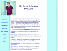 Tablet Screenshot of drsutton.com